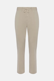 Pantaloni In Nylon Elasticizzato B Tech, Beige, hi-res