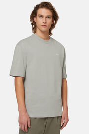T-Shirt Aus Bio-Baumwollmischung, Grün, hi-res