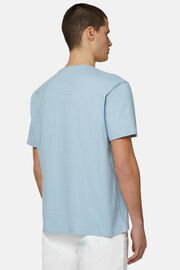 T-Shirt in Cotton Slub Jersey, , hi-res