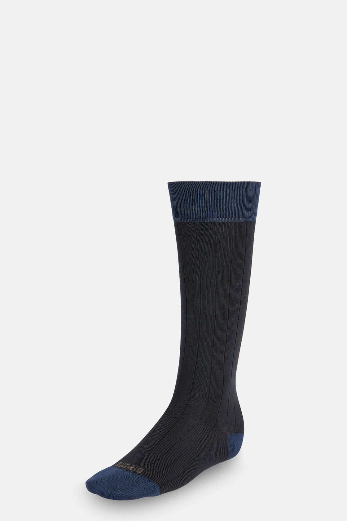 Κάλτσες Με Ραβδώσεις Από Νήματα Απόδοσης, Charcoal, hi-res