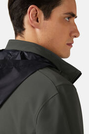 Windproof Jacket in B-Tech Stretch Nylon, , hi-res
