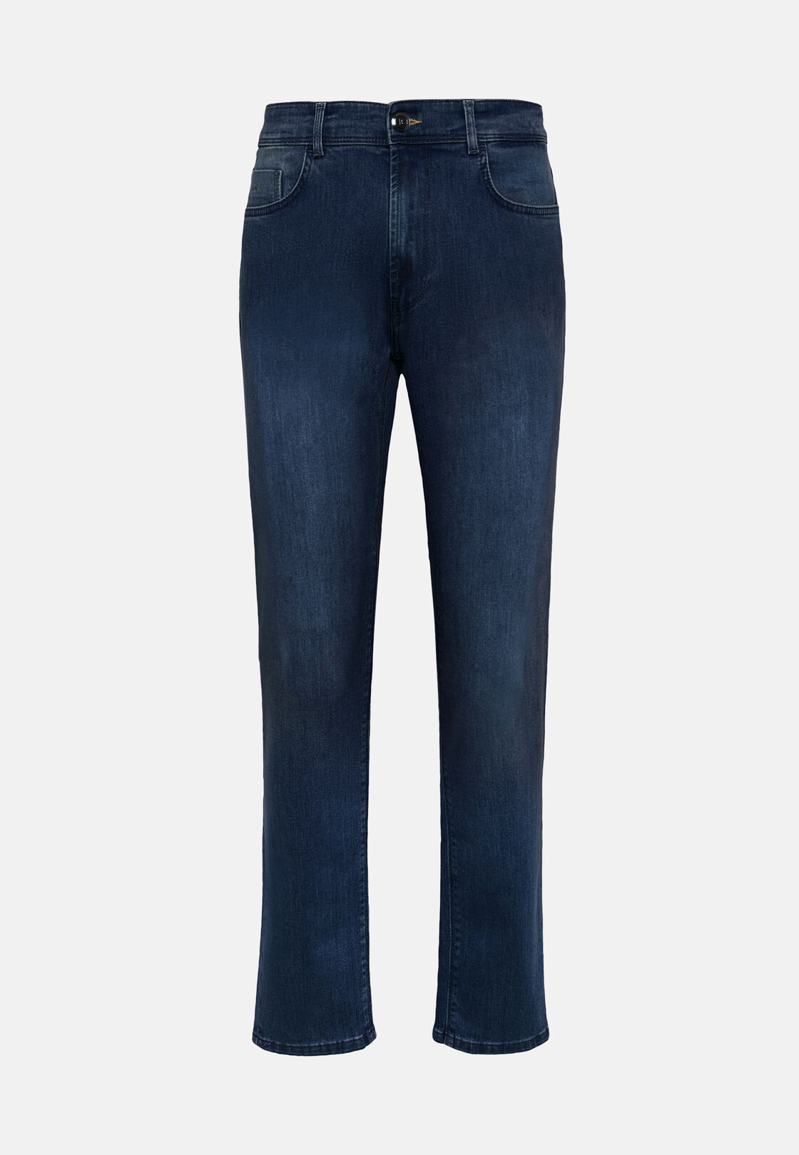 Men's Dark Blue Stretch Denim Jeans