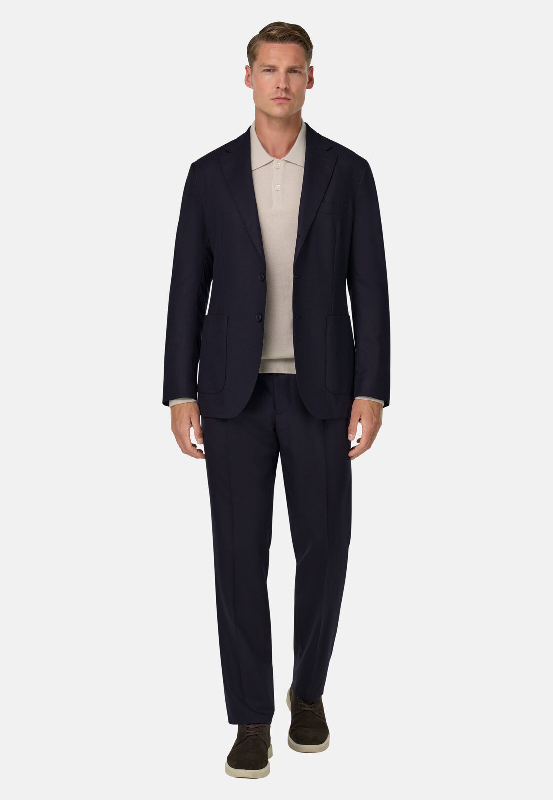 Men's Btech Black Stretch Nylon Blazer | Boggi Milano