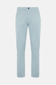 Stretch Cotton/Tencel Jeans, Light Blu, hi-res