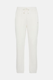Pants in Organic Cotton Blend, White, hi-res