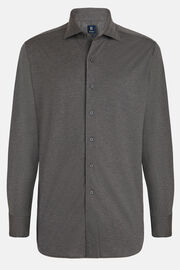 Poloshirt Aus Baumwoll-Jersey Regular Fit, Grau, hi-res