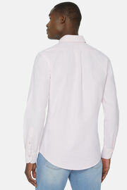 Camisa de Algodão Orgânico Oxford Rosa, Corte Regular, Pink, hi-res