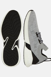 Marineblaue Willow Sneaker Aus Recyceltem Garn, Light grey, hi-res