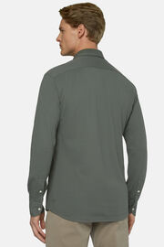 Regular Fit Performance Pique Polo Shirt, Military Green, hi-res