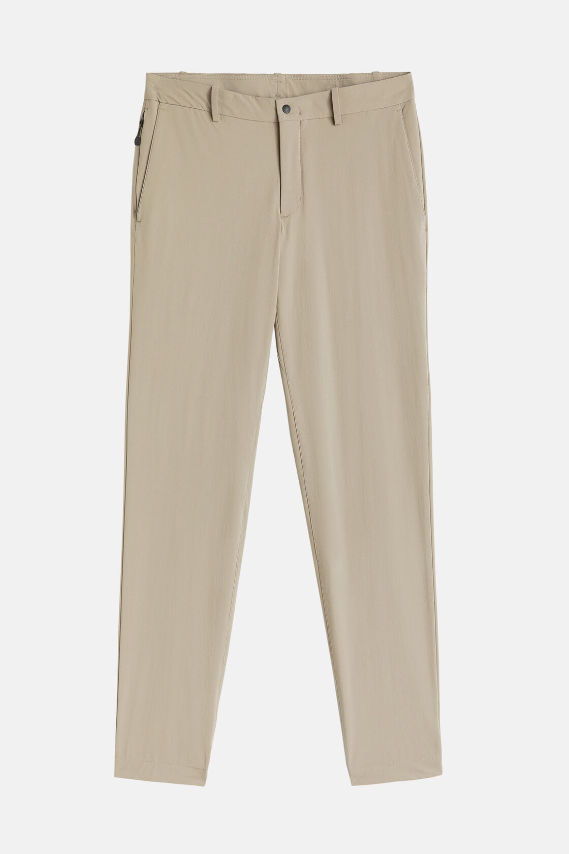 B-tech recycled stretch nylon trousers, Beige, hi-res
