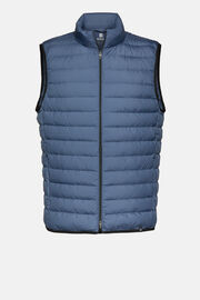 Goose Down Recycled Fabric Vest, Air-blue, hi-res