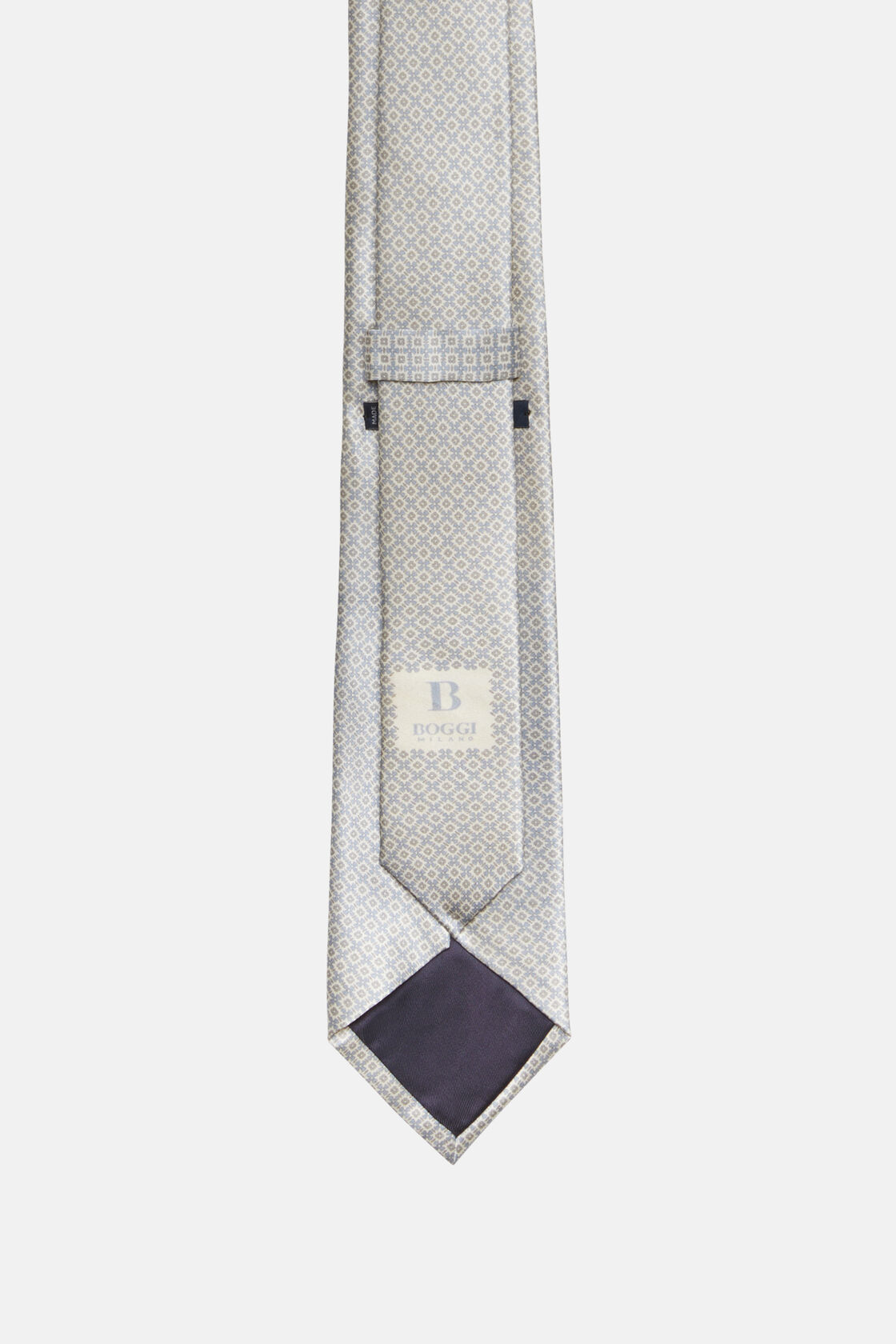 Printed Silk Ceremony Tie, , hi-res