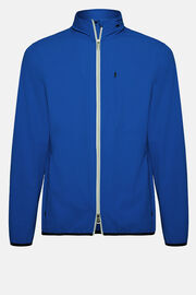 Padded jacket in B-Tech Recycled Stretch Nylon, Royal blue, hi-res