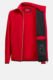 B-Tech Recycled Stretch Nylon Jacket, Red, hi-res