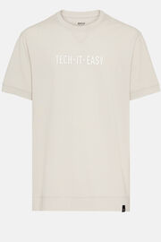 Hochwertiges Piqué-T-Shirt, Sand, hi-res