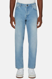 Jasnoniebieskie jeansy ze stretchem, Light Blue, hi-res