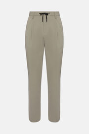B-Tech Stretch Nylon Trousers, Taupe, hi-res