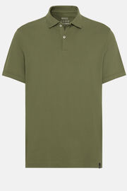 Wiosenna koszulka polo z wytrzymałej piki, Military Green, hi-res