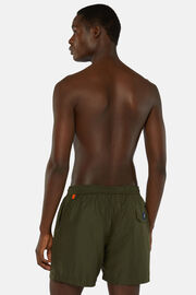 Plain Swimsuit, Military Green, hi-res