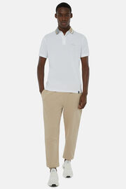 Stretch Mixed Cotton Trousers, , hi-res