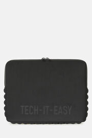Laptop-Tasche Aus Technischem Gewebe, Schwarz, hi-res