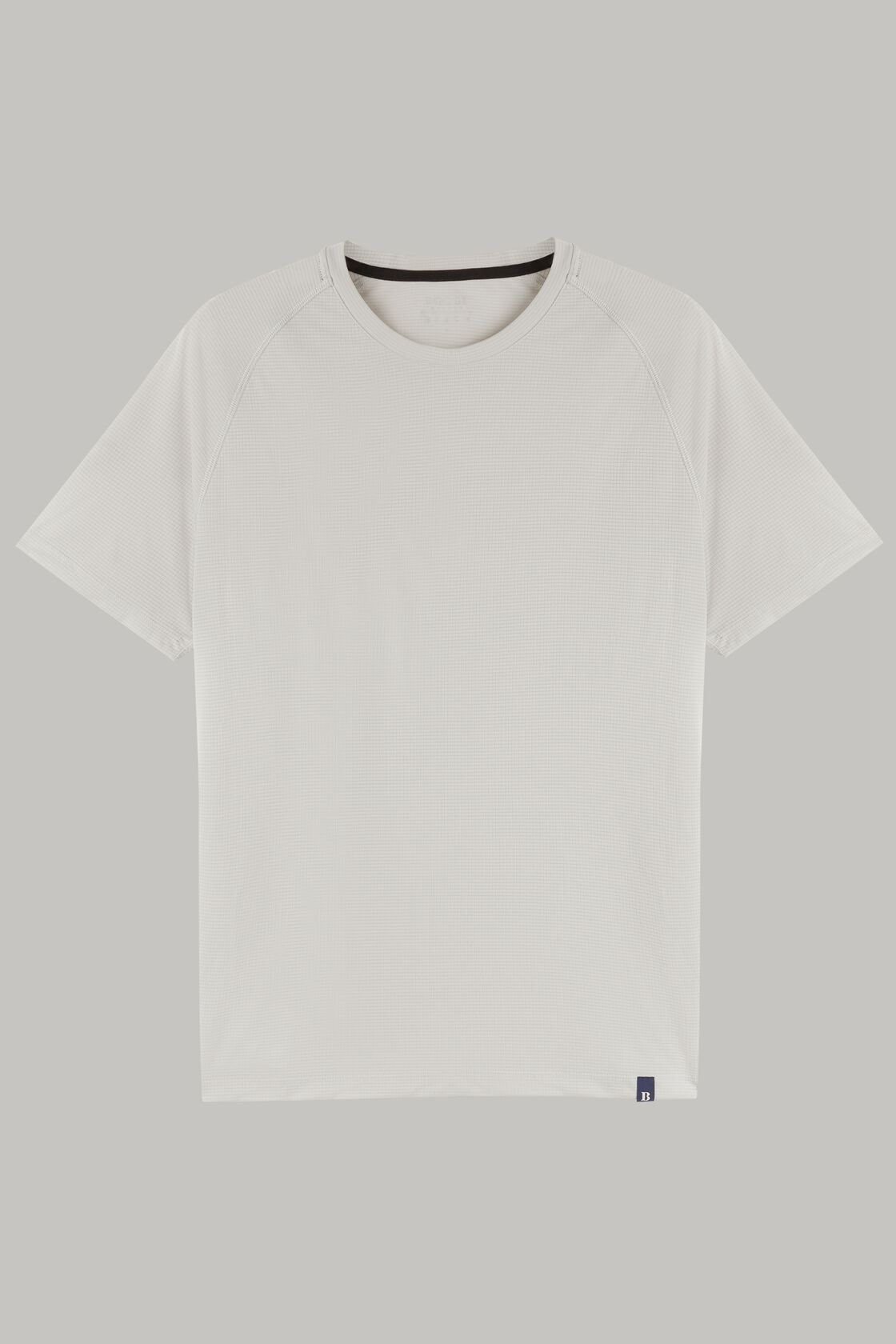 T-shirt in sustainable technical jersey, Ice, hi-res