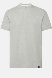 T-Shirt Aus Hochwertigem Und Nachhaltigem Pikee, Grau, hi-res