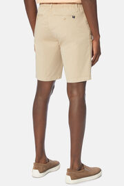 Stretch Cotton Summer Bermuda Shorts, , hi-res