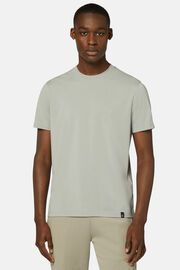 Camiseta De Algodón Supima Elástico, Light grey, hi-res