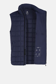 Goose Down Recycled Fabric Waistcoat, , hi-res