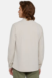 Koszula polo z wydajnej piki, fason klasyczny, Sand, hi-res