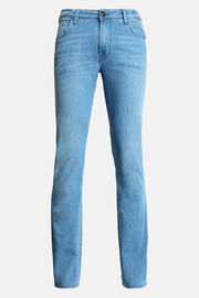Light blue stretch denim jeans, Blu, hi-res
