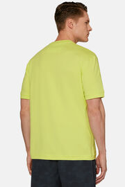 Poloshirt van high-performance piqué, Yellow, hi-res