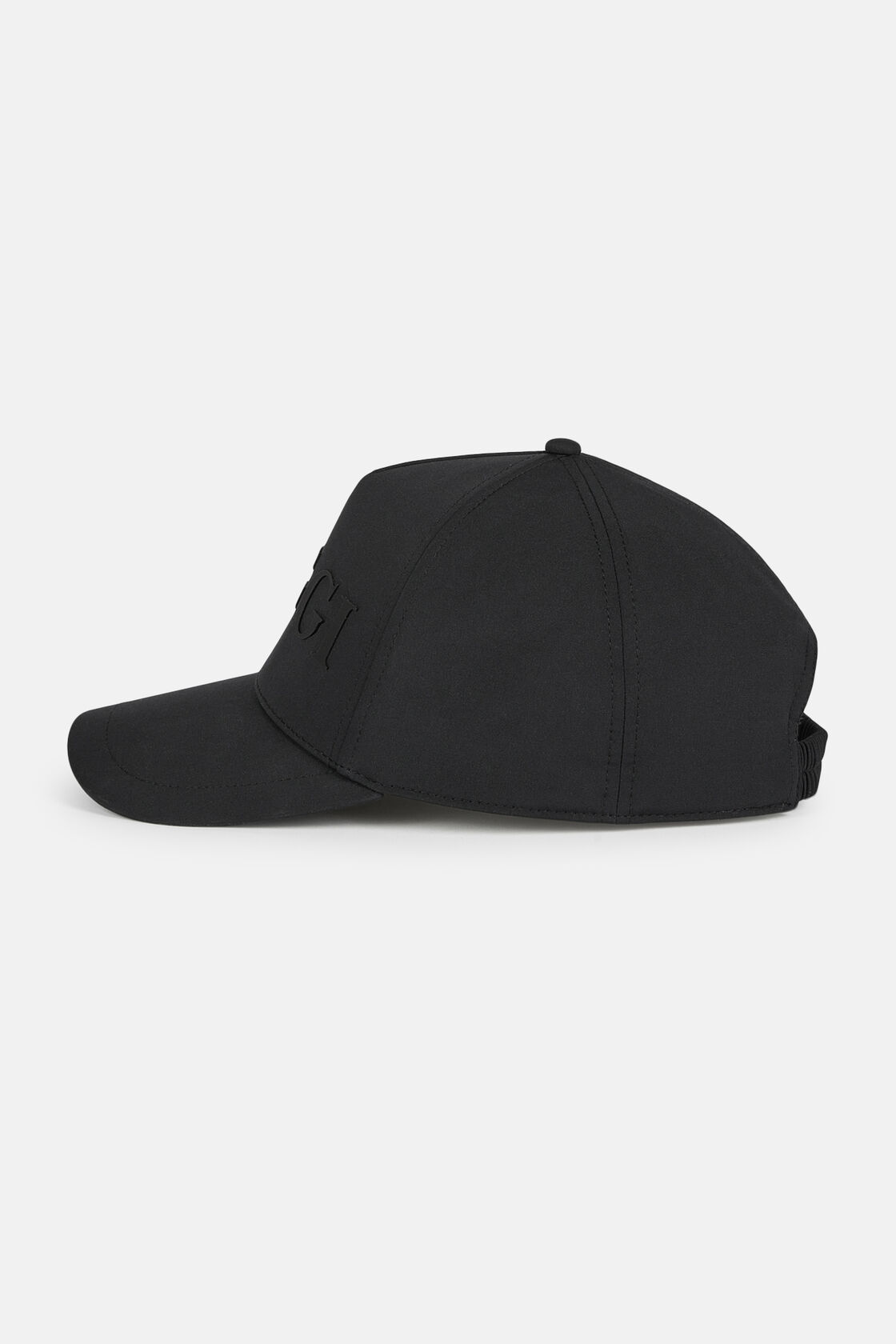 Καπέλο μπέιζμπολ από τεχνικό ύφασμα, Black, hi-res
