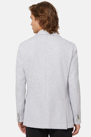 Casaco B Jersey de algodão cinza-claro, light grey, hi-res