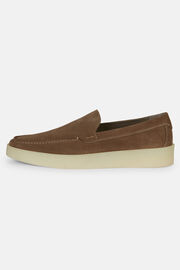 Suede Loafers, Taupe, hi-res