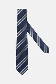Striped Silk Tie, , hi-res
