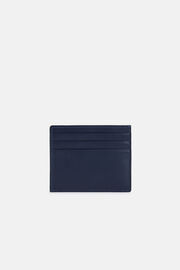 Kreditkarten-Börse Aus Leder, Navy blau, hi-res