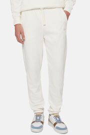 Pants in Organic Cotton Blend, White, hi-res