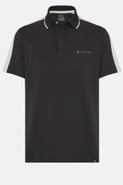 Hochwertiges Piqué-Poloshirt, Schwarz, hi-res