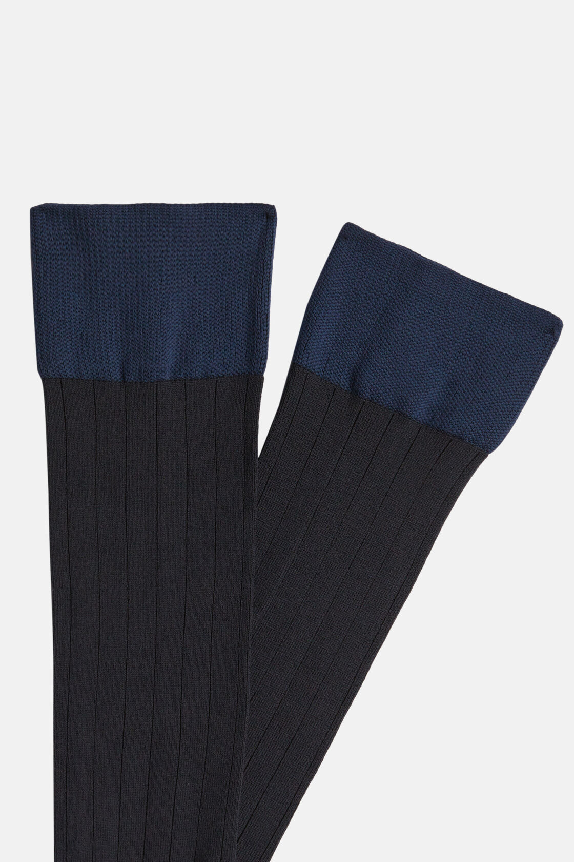 Ribbed Socks In Performance Yarn, Charcoal, hi-res