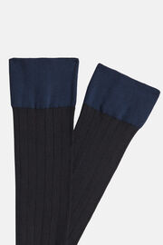 Κάλτσες Με Ραβδώσεις Από Νήματα Απόδοσης, Charcoal, hi-res