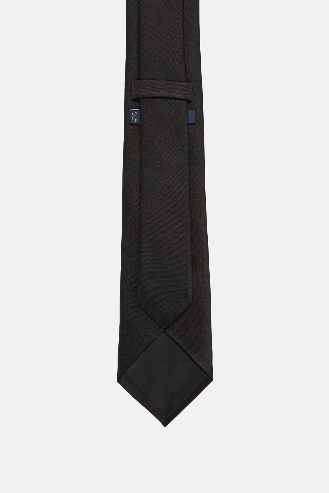 Silk Tie, Black, hi-res