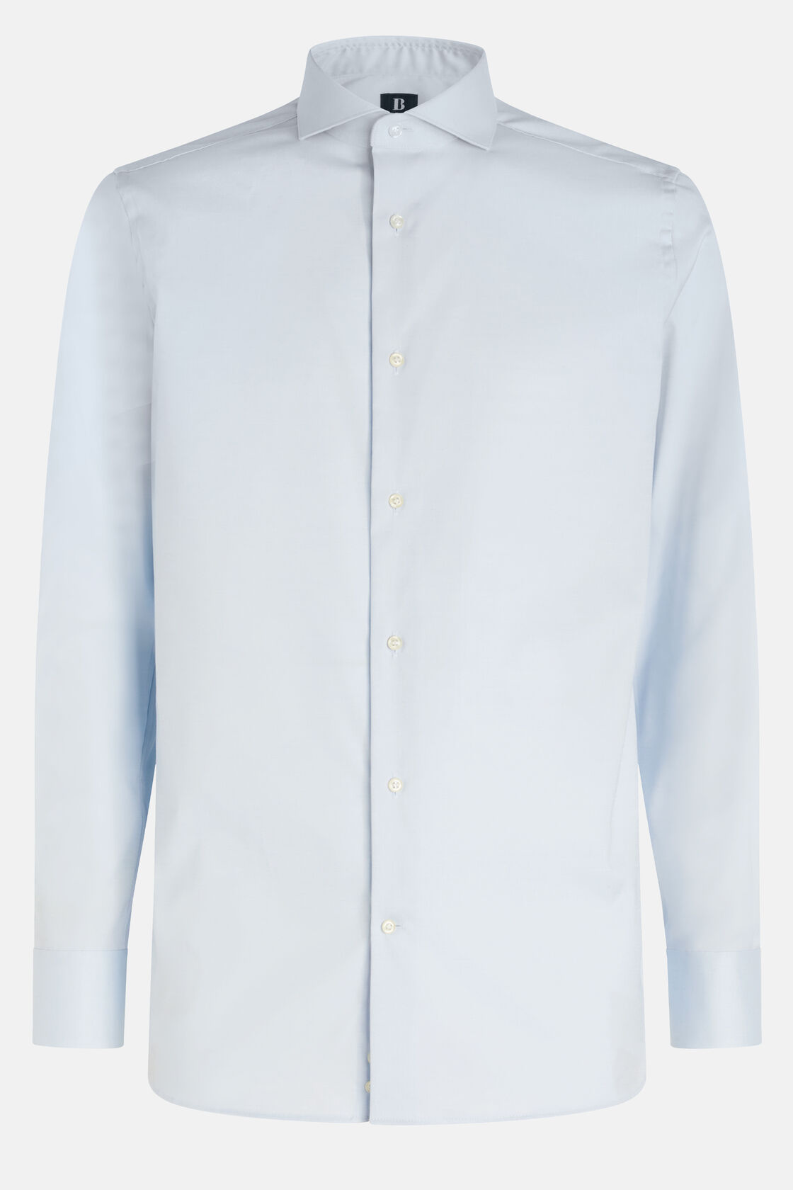 Stretch P.Point Napoli Collar Shirt Regular Fit, Light blue, hi-res