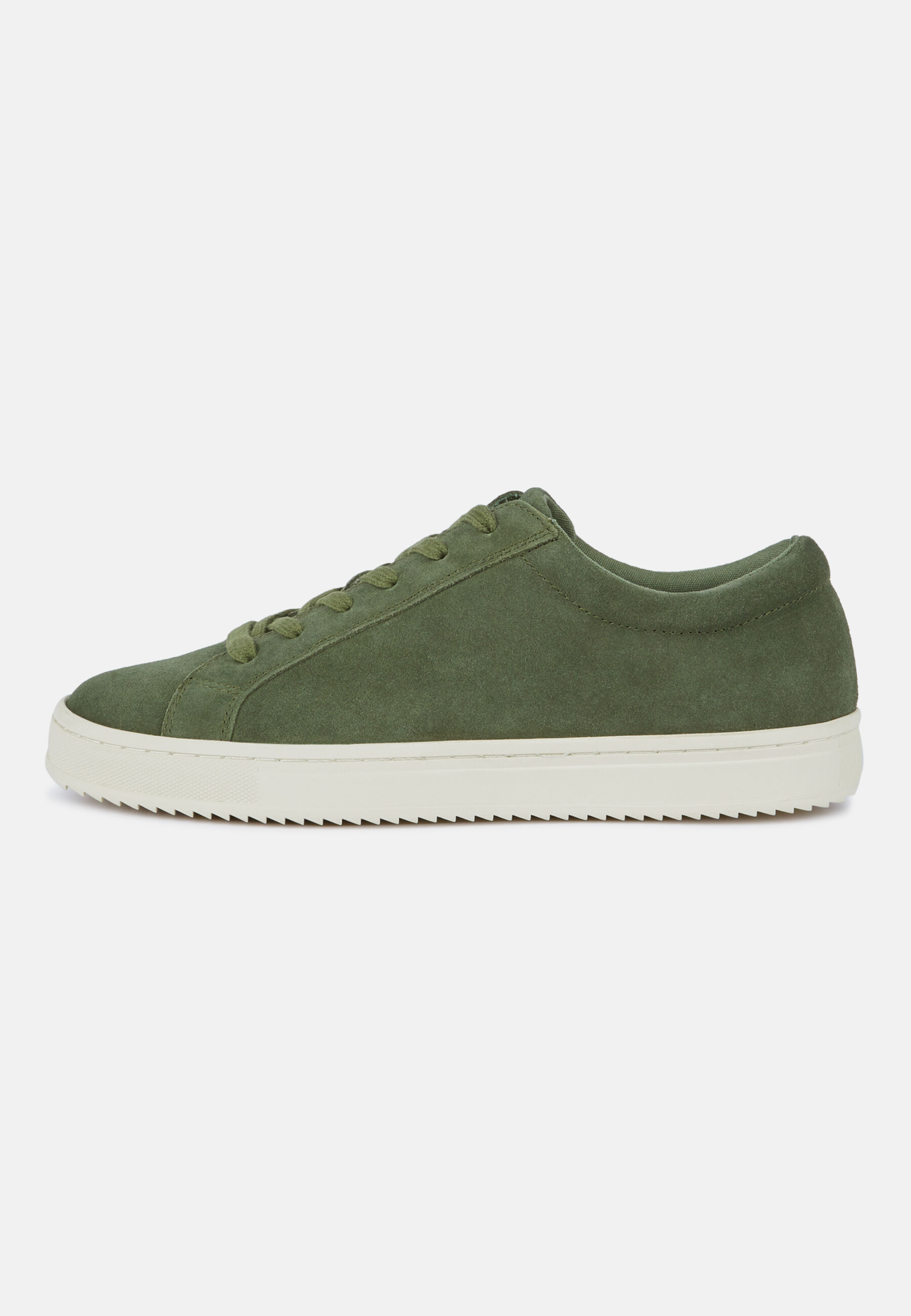 Suede Sneakers With Box Sole