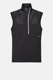B Tech Recycled Technical Fabric Vest, Black, hi-res