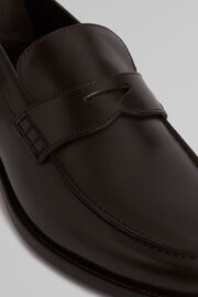 Leather loafers, , hi-res
