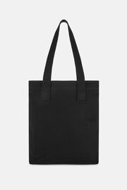 Τσάντα από βιολογικό βαμβάκι, Black, hi-res