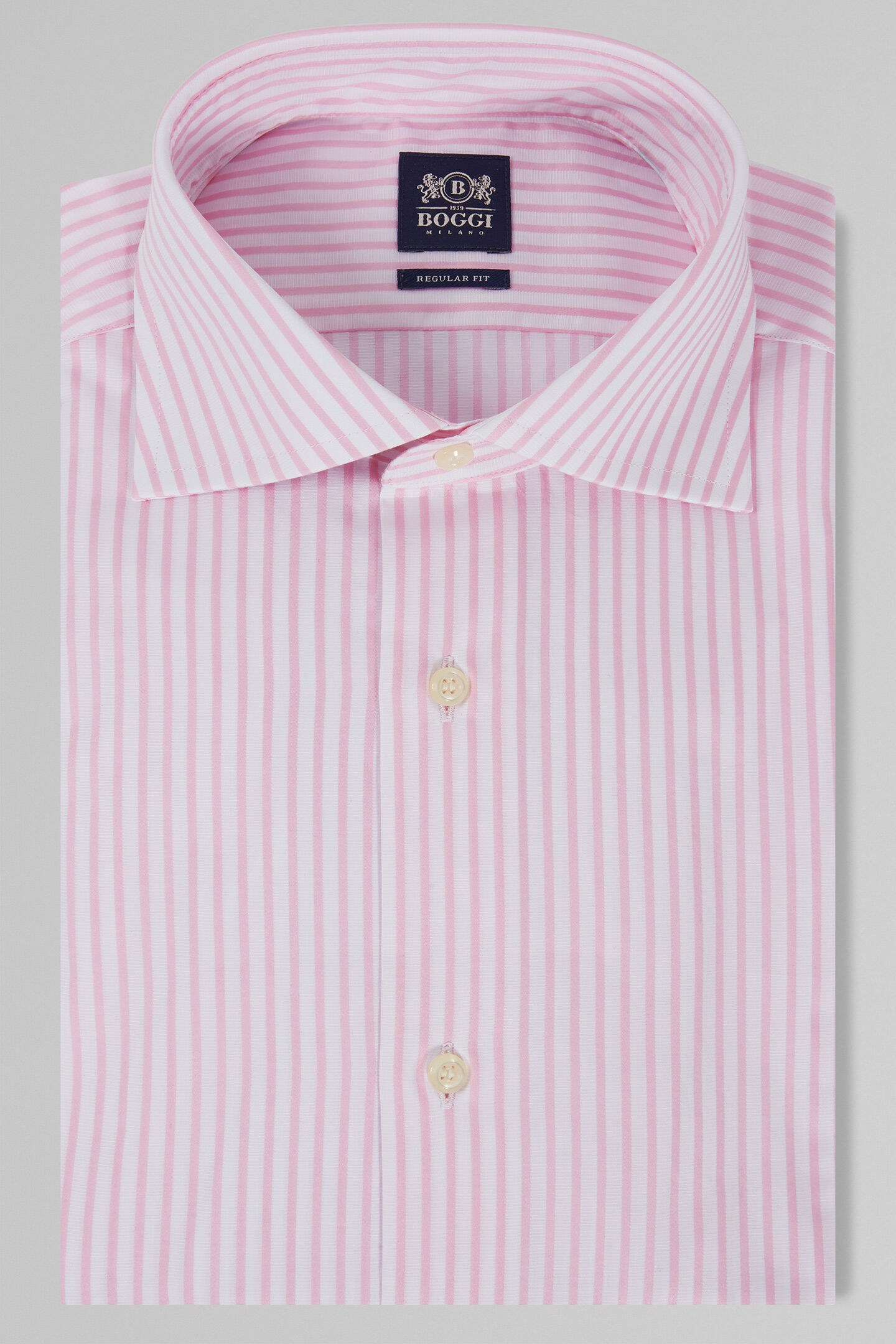 pink pinstripe shirt mens
