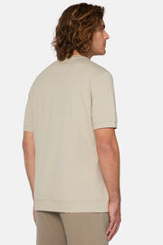 Hochwertiges Piqué-T-Shirt, Beige, hi-res